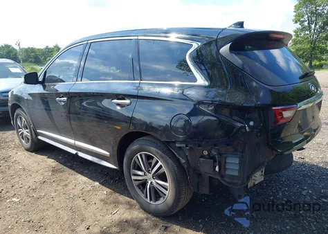 2019 Infiniti Qx60 Pure из США, поврежденный, VIN 5N1DL0MM0KC515759